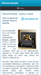 Mobile Screenshot of krbove-kachle.eu