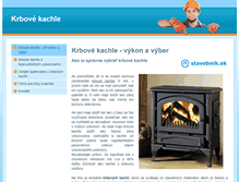 Tablet Screenshot of krbove-kachle.eu